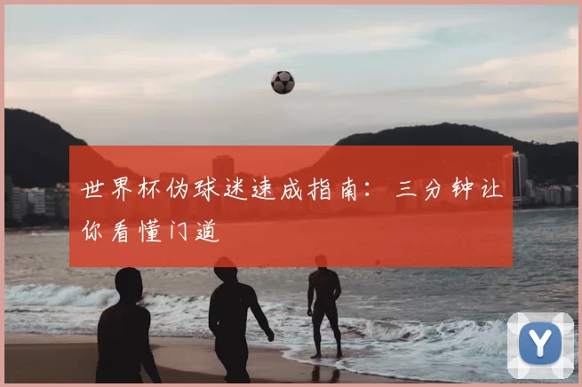 世界杯伪球迷速成指南:三分钟让你看懂门道