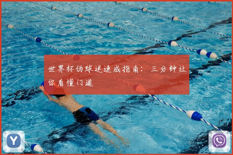 世界杯伪球迷速成指南:三分钟让你看懂门道